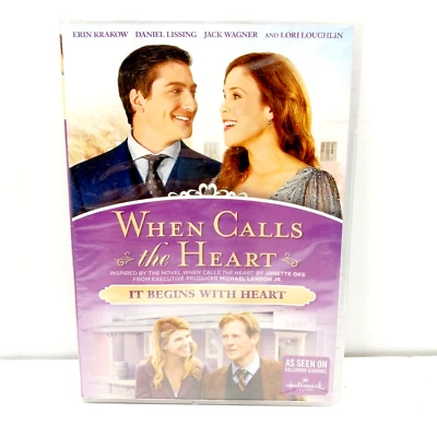 When Calls The Heart (DVD) It Begins With Heart Movie 1 Season 3 (New Sealed) - Image 1 of 2