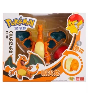 Action Figure Pokémon Blastoise Pokeball 11cm STATUA DA COLLEZIONE Anime - Foto 1 di 3