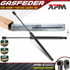 2x Gasfeder Heckklappe Dämpfer 445mm 90N für Smart Fortwo Coupe 451 bj 2007-2014 - Bild 1 von 8