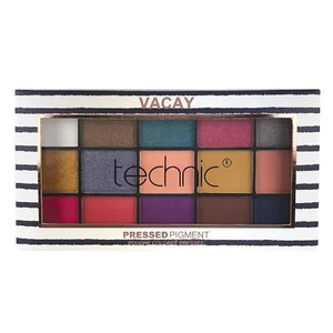 Technic Pressed Pigment 15 Color Palette Vacay NEW - Picture 1 of 3