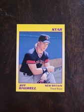 1990 Star Jeff Bagwell RC #30 New Britain/Boston Red Sox Rookie