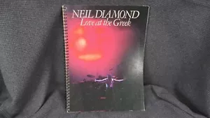 Neil Diamond Love at the Greek 1977 Paperback Sheet Music Song Book - Picture 1 of 5