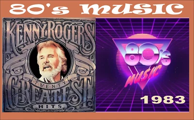 Kenny Rogers -Twenty Greatest Hits  LP- 1983 - Image 1 of 4