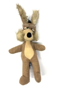 VINTAGE 1971 WARNER BROS. WILE E. COYOTE PERSONAGGI DI POTENTE STELLA PELUCHE - Foto 1 di 8
