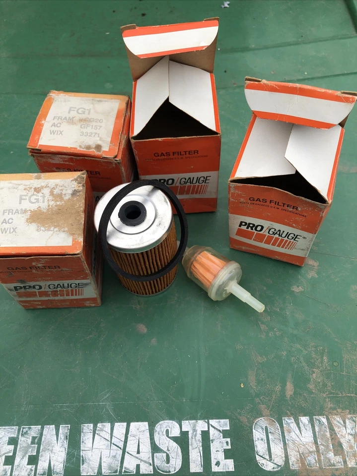 Filtro de combustible para Ford Mustang 1965 calibre Pro FG1.  JUEGO DE 4 Foto 1 de 1