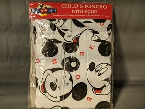 Shaw Creations Mickey For Kids Child's Poncho With Hood Brand New Sealed - Picture 1 of 2