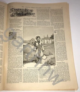 ALASKA 1895 "HEATHEN" NATIVES TO MISSION SCHOOLS * SHELDON JACKSON + WALDENSIANS - Picture 1 of 2