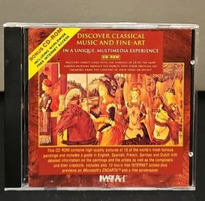 Discover Classical Music And Fine-Art Multimedia Experience Vintage CD-ROM  - Image 1 of 2