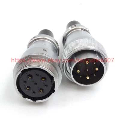 WS28 9pin Power Cable Connector,500V High Voltage Bulkhead Aviation Connector - Image 1 of 4