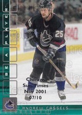 2001-02 BAP Memorabilia Chicago Sun Times Emerald #254 Andrew Cassels