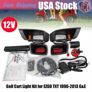 Deluxe Golf Cart LED Headlights Tail Lights for EZ-GO TXT Gas Electric 1996-2013 - Picture 1 of 12