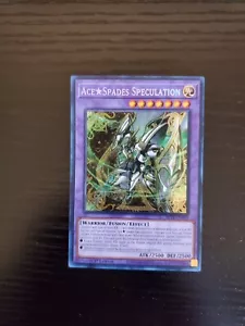Yugioh - Ace Spades Speculation - Secret Rare - BLTR-EN039 - Picture 1 of 2