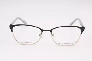 Banana Republic Br205 I46 Black Cat Eye Eyeglasses Frames 52-16-135 - Picture 1 of 6
