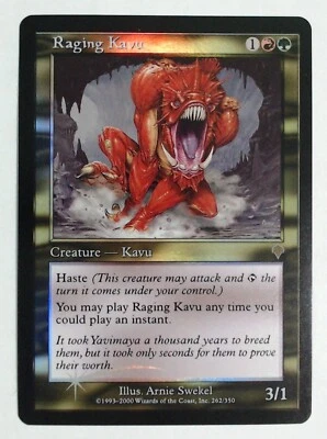 Raging Kavu - Invasion - Foil LP MTG - Image 1 of 2