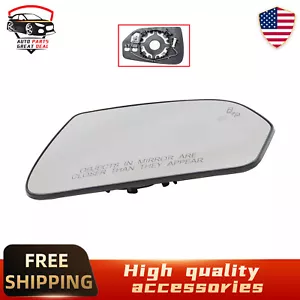 Passenger Right Side Mirror Glass For Lincoln MKZ 2013-2019 2020 w/ Blind Spot - Picture 1 of 24