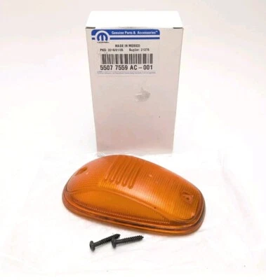 Dodge Ram 2500 3500 2003-2005 montada en el techo lámpara marcadora carcasa OEM 55077559AB Foto 1 de 4