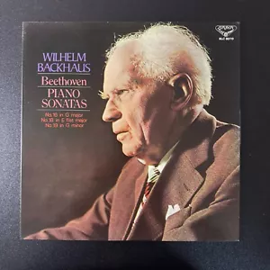 Wilhelm Backhaus - Beethoven: Piano Sonatas No. 16, 18, | VINYL LP JAPAN (NM/NM) - Picture 1 of 3