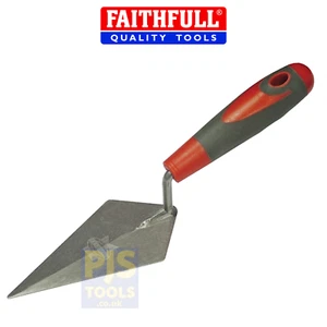 Faithfull FAISGTPT6 6in 150mm soft grip handle pointing trowel  - Picture 1 of 1