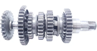 Arbre secondaire de boite de vitesse 2-2 Yamaha DT80LC 1985 Réf 37E-17421-00-00 - Photo 1/4