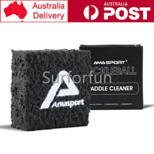 AMASPORT Pickleball Paddle Eraser Carbon Fiber Racket Cleaner Fast Dirt Remover - Bild 1 von 4