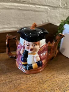 Tetera antigua vintage Shorter & Sons pequeña jarra Toby Staffordshire - Imagen 1 de 8