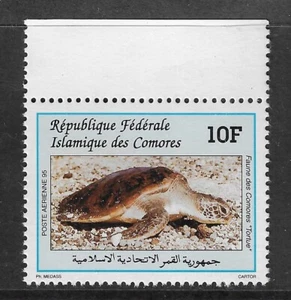Comoros 1995 MiNr. 1121 Komoren Marine Life Green sea turtles 1v MNH** 15,00 € - Picture 1 of 1