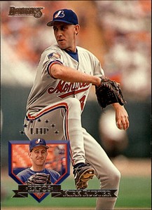1995 Donruss Montreal Expos Baseball Card #486 Kirk Rueter