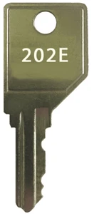 HON 202E File Cabinet, Desk, Cubicle, Mobile Pedestal Replacement Key - Foto 1 di 1