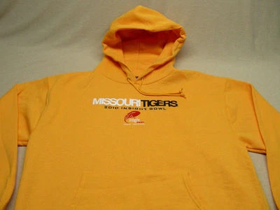 MISSOURI TIGERS - NCAA/FBS/SEC - 2010 INSIGHT BOWL - MOLETOM COM CAPUZ TAMANHO GG! - Imagem 1 de 4