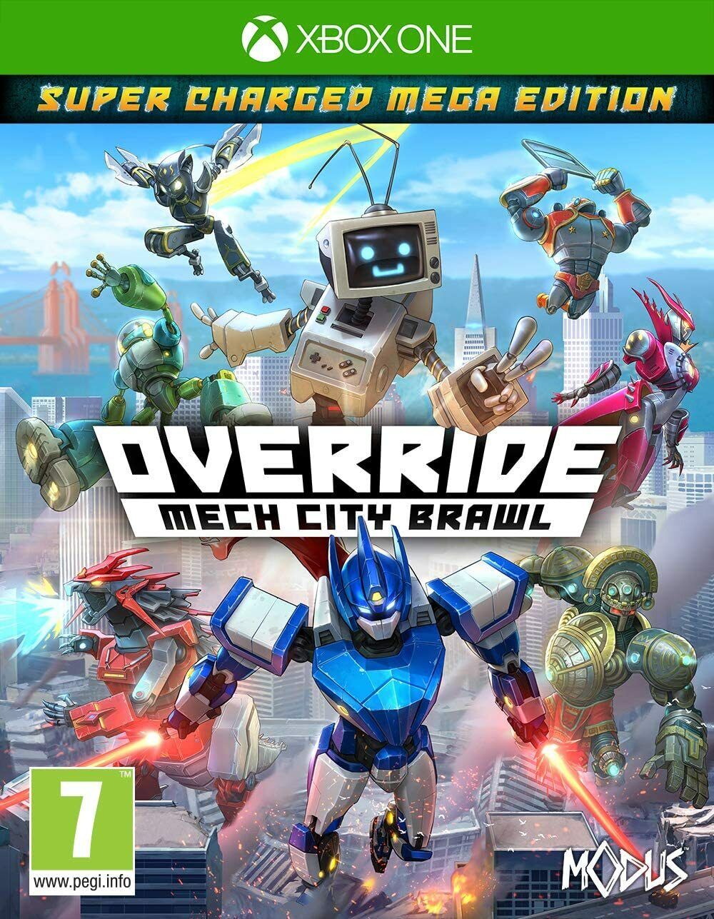 Override Mech City Brawl Super Charged Mega Edition Xbox One NEW SEALED