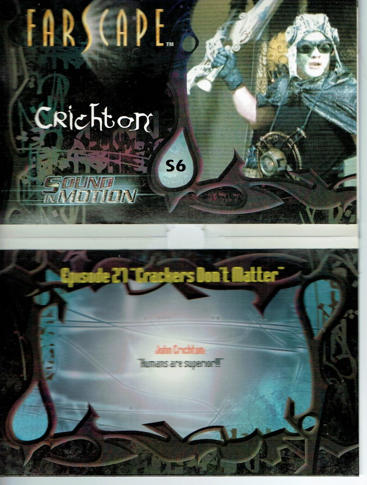 FARSCAPE IN MOTION, SOUND IN MOTION CARD S6 - Image 1 of 1