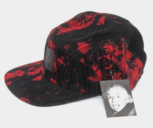 Cappello berretto baseball MANHATTAN PROJECT Cool rosso e nero taglia unica nuovo - Foto 1 di 8