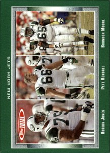 2006 Topps Total Football #417 Brandon Moore Adrian Jones Pete Kendall
