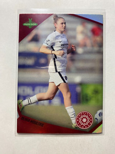 Olivia Moultrie 2022 Portland Thorns FC #202 Parkside NWSL Card Foilboard