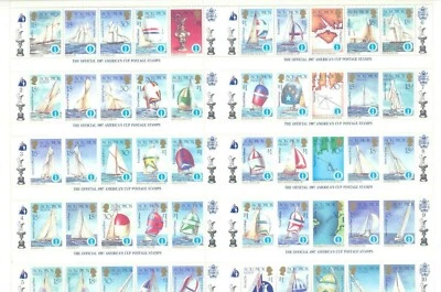 СОЛОМОНОВЫ ОСТРОВА 1987 AMERICAS ЧАШКА ПОЛНЫЙ ЛИСТ ОЧЕНЬ ТОНКИЙ MNH................64 - Изображение 1 из 2