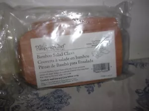 Pampered Chef #2288 Bamboo Salad Claws New in Pack - Picture 1 of 4