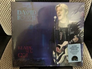 RECORD STORE DAY 2025 DAVID BOWIE READY SET GO! LIVE RIVERSIDE STUDIOS CD SEALED - Picture 1 of 3