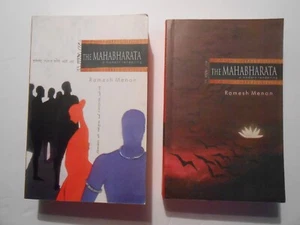 The MAHABHARATA a modern rendering by Ramesh Menon - 2 Books, Volume 1 and 2 - Picture 1 of 6