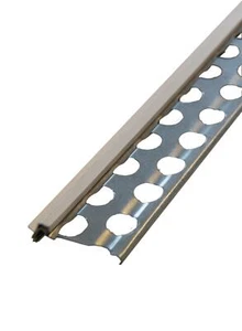 15 Stab Sockelprofil Außenputz 10 mm 250 cm Sockelkantenprofil Tropfnase - Bild 1 von 1