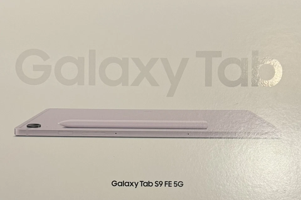Samsung Galaxy Tab S9 FE SM-X516B 256GB, Wi-Fi + 5G (Ohne Simlock), 10,9 Zoll - Lavender