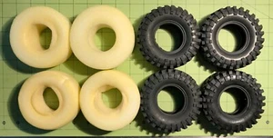 NOS #1147 Original Pro-line Flat Iron 1.9" RC 1/10 Rock Terrain Crawler Tires 4 - Picture 1 of 6