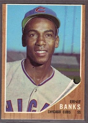 1962 Topps Set-Break # 25 Ernie Banks EX-EXMINT *JAYSACE* - Image 1 of 2