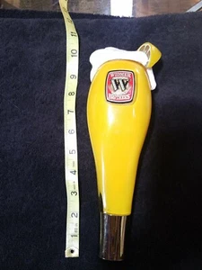 Widmer Brothers W roter rechteckiger Bierzapfhahn Zitronenscheibe - Bild 1 von 5