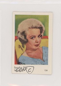 1962 Dutch Gum Serie N Sandra Dee #134 f5h
