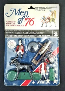 1975 MEN OF 76 Set #2 Figures Sealed Soldier Horse Canon - Picture 1 of 5