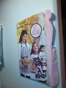 Ellie Mae Designs Pattern 103 Mommy Me Doll Aprons Potholders S M L - Picture 1 of 1