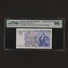 1968 Sweden Sveriges Riksbank 10 koron pick # 56a PMG 66 EPQ Gem UNC