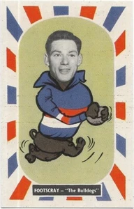 1957 VFL Kornies Mascots (13) Don ROSS Footscray (Near Mint / Mint) - Picture 1 of 2