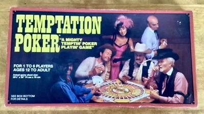 VTG 1982 WHITMAN TEMPTATION POKER Game, NIB - Image 1 of 4