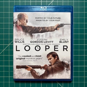 LOOPER 2012 Blu-ray Rian Johnson Joseph Gordon Levitt Bruce Willis Sci Fi - Foto 1 di 2